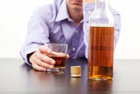 consumul de alcool ca o cauză a potenței slabe