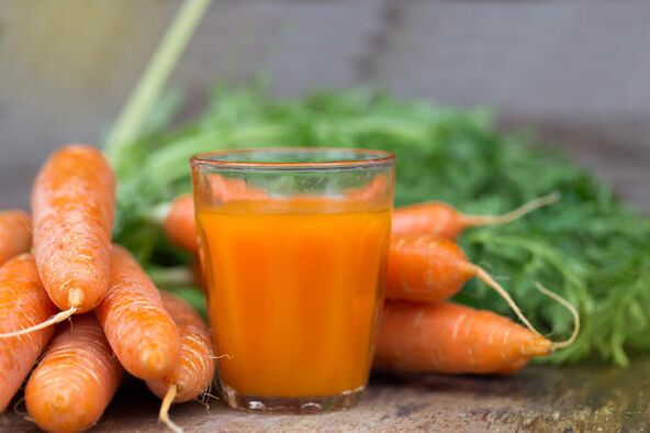 Sucul de morcovi folosit de bărbați stimulează funcția sexuală