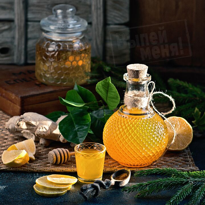 Tinctura de moonshine cu portocala, ghimbir si miere va intari potenta unui barbat